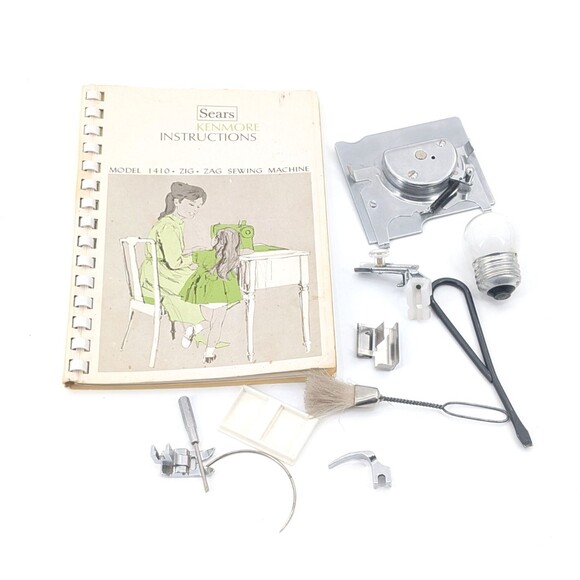 Sears Roebuck & Co. Model 1410 Zig Zag Sewing Machine Instructions and Parts - Picture 1 of 11